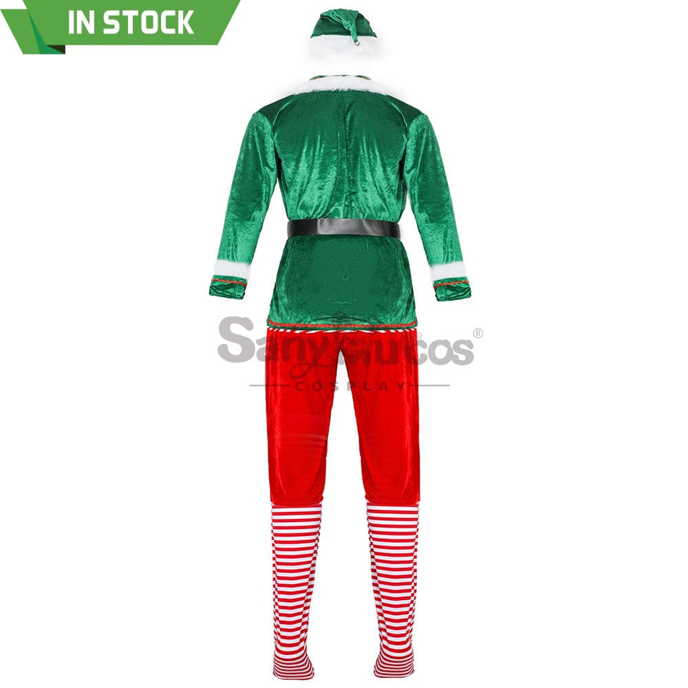 【In Stock】Christmas Cosplay Christmas Elf Costume Red Pants Edition Costumes