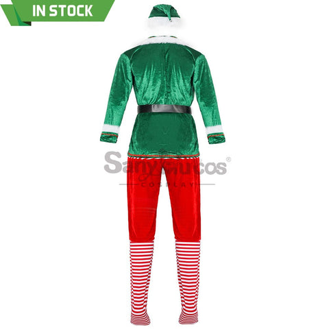 【In Stock】Christmas Cosplay Christmas Elf Costume Red Pants Edition Costumes