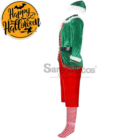 【In Stock】Christmas Cosplay Christmas Elf Costume Red Pants Edition Costumes