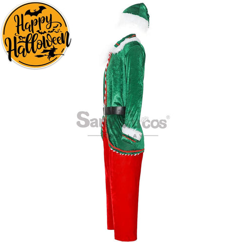 【In Stock】Christmas Cosplay Christmas Elf Costume Red Pants Edition Costumes
