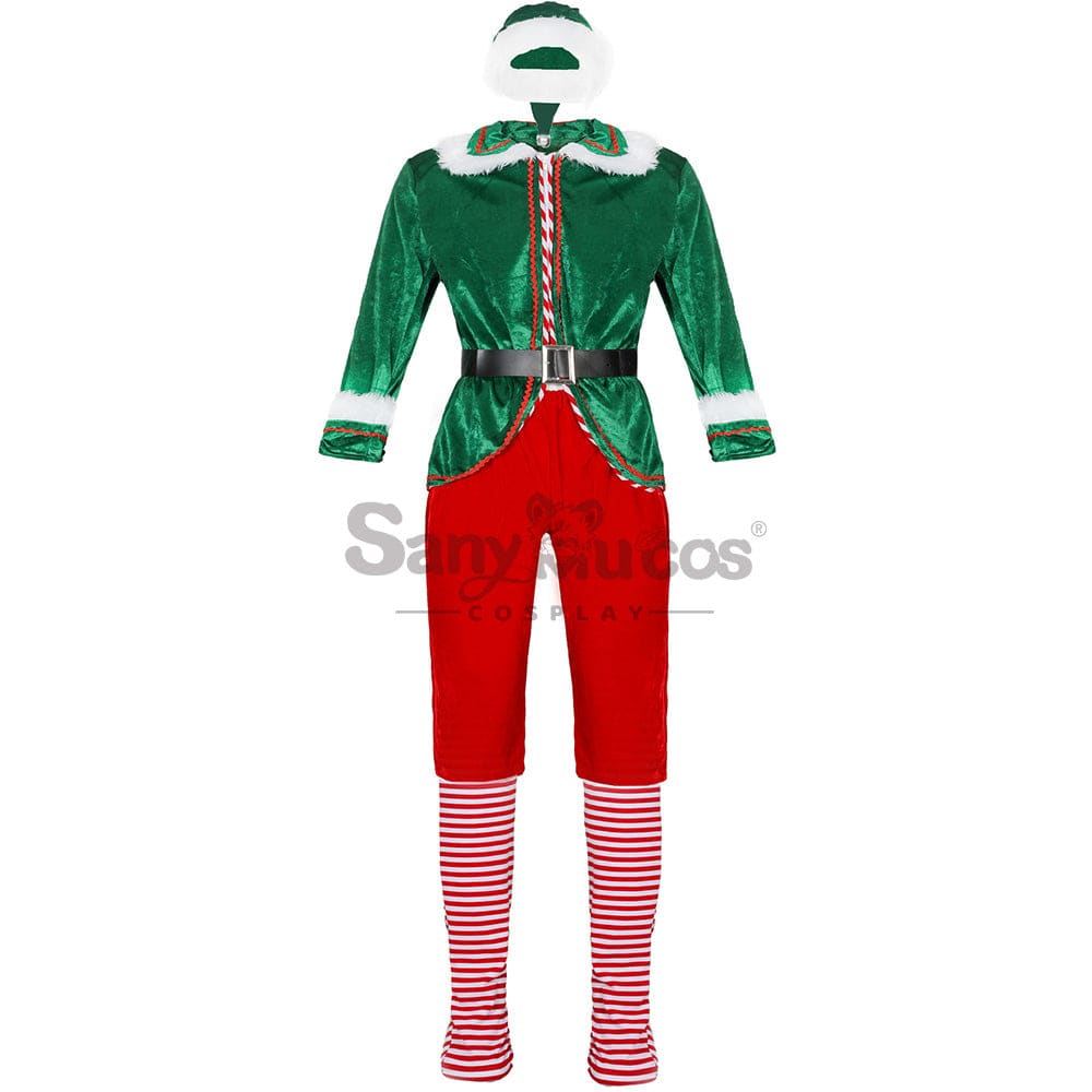【In Stock】Christmas Cosplay Christmas Elf Costume Red Pants Edition Costumes