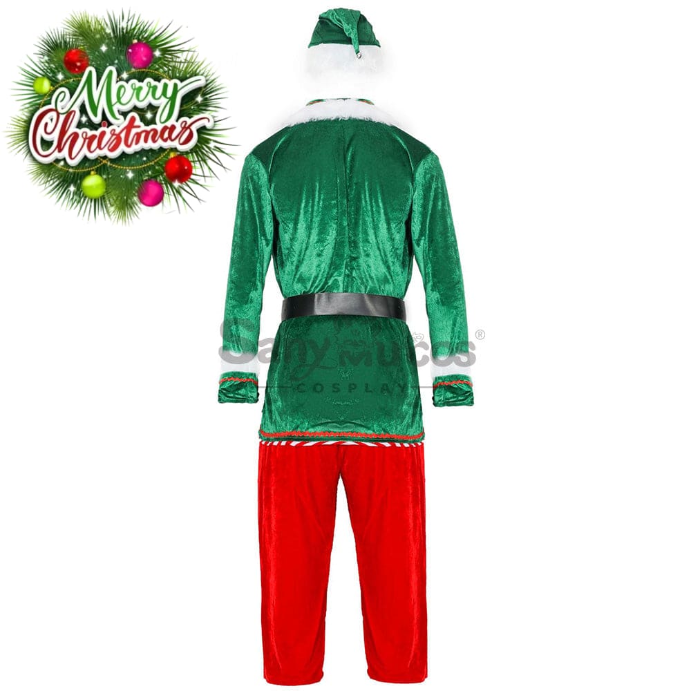 【In Stock】Christmas Cosplay Christmas Elf Costume Red Pants Edition Costumes