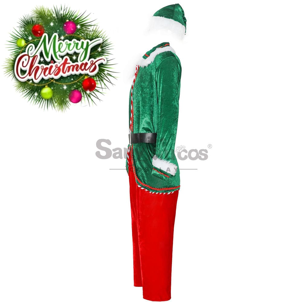 【In Stock】Christmas Cosplay Christmas Elf Costume Red Pants Edition Costumes