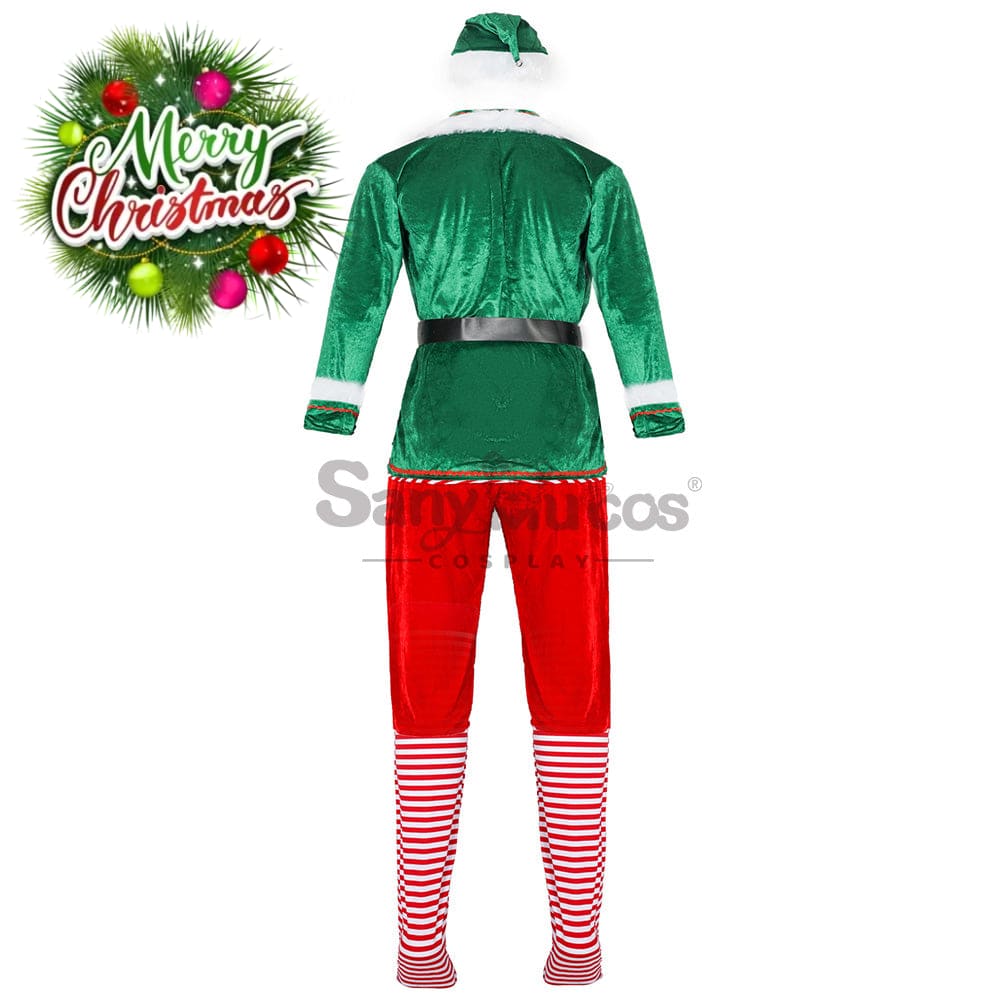 【In Stock】Christmas Cosplay Christmas Elf Costume Red Pants Edition Costumes