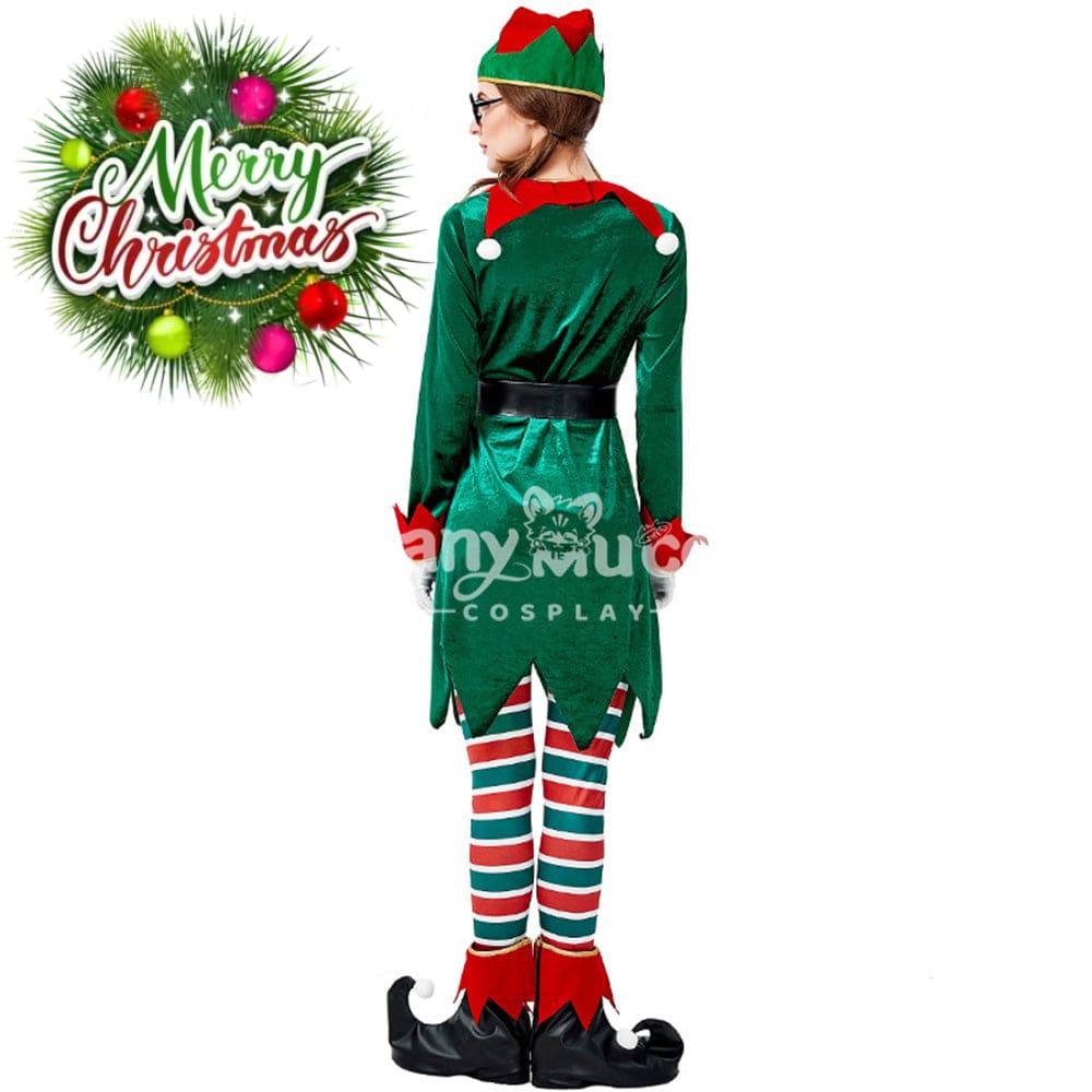 【In Stock】Christmas Cosplay Christmas Elf Costume Second Edition Costumes