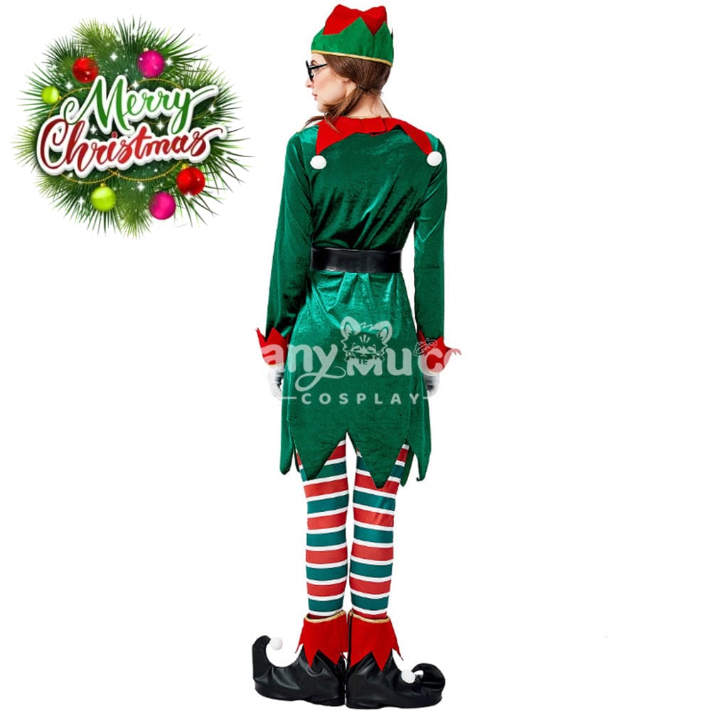 【In Stock】Christmas Cosplay Christmas Elf Costume Second Edition Costumes