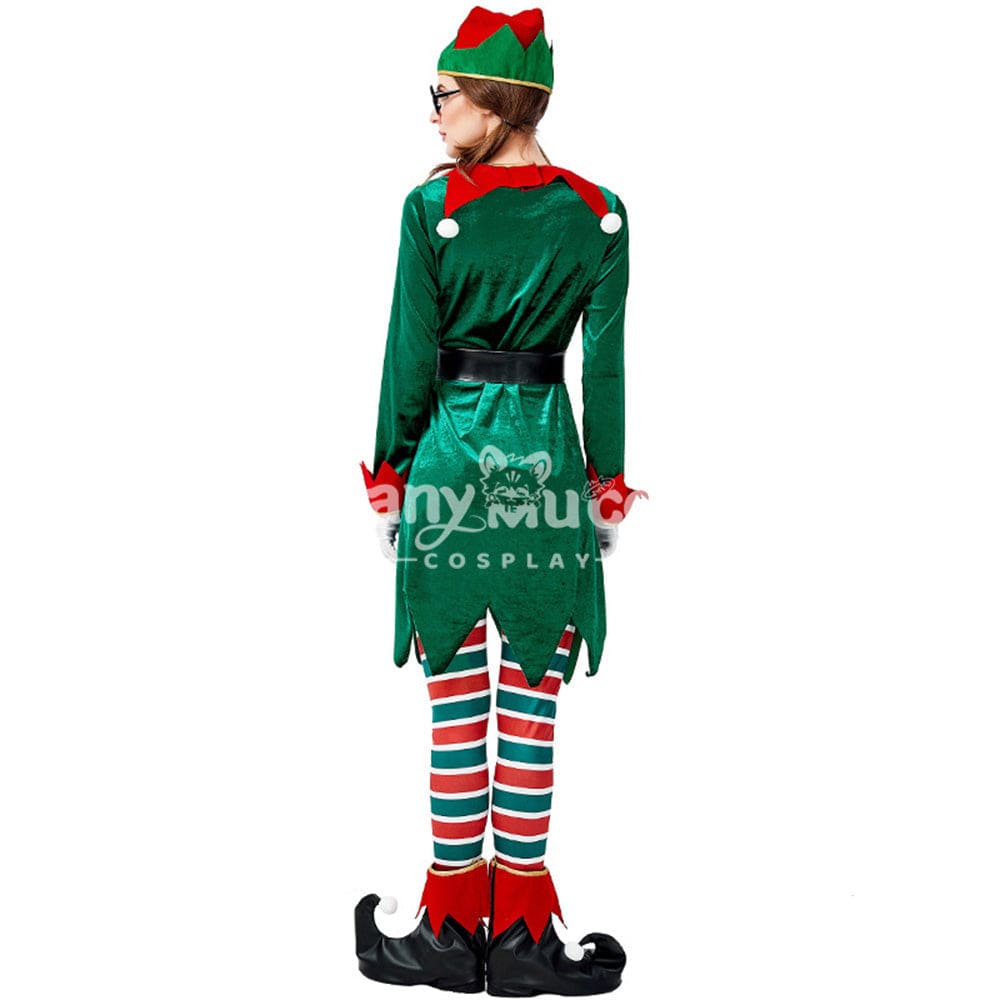 【In Stock】Christmas Cosplay Christmas Elf Costume Second Edition Costumes