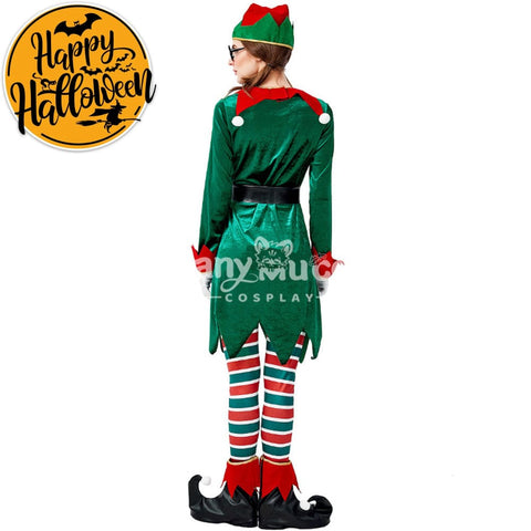 【In Stock】Christmas Cosplay Christmas Elf Costume Second Edition Costumes