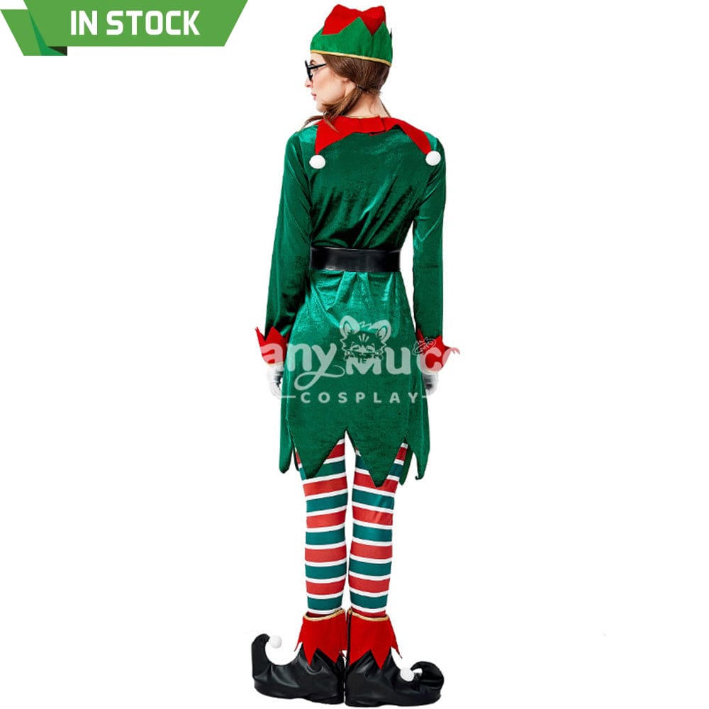 【In Stock】Christmas Cosplay Christmas Elf Costume Second Edition Costumes