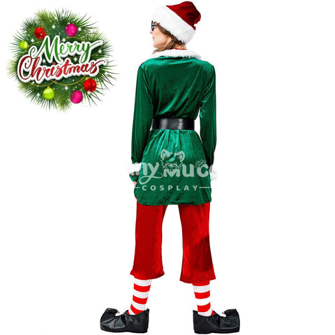 【In Stock】Christmas Cosplay Christmas Elf Female Costume Costumes