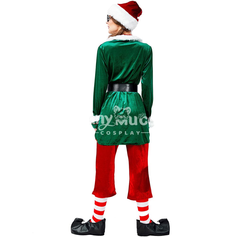 【In Stock】Christmas Cosplay Christmas Elf Female Costume Costumes