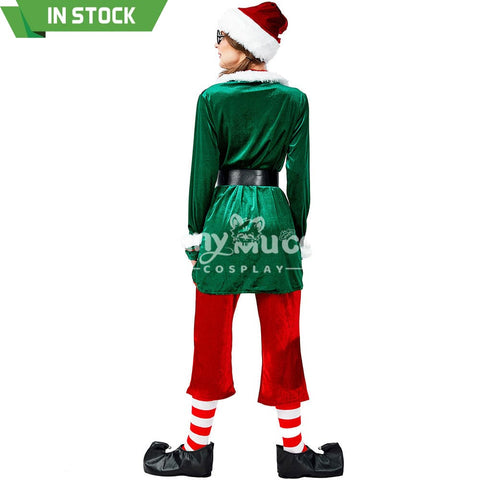 【In Stock】Christmas Cosplay Christmas Elf Female Costume Costumes