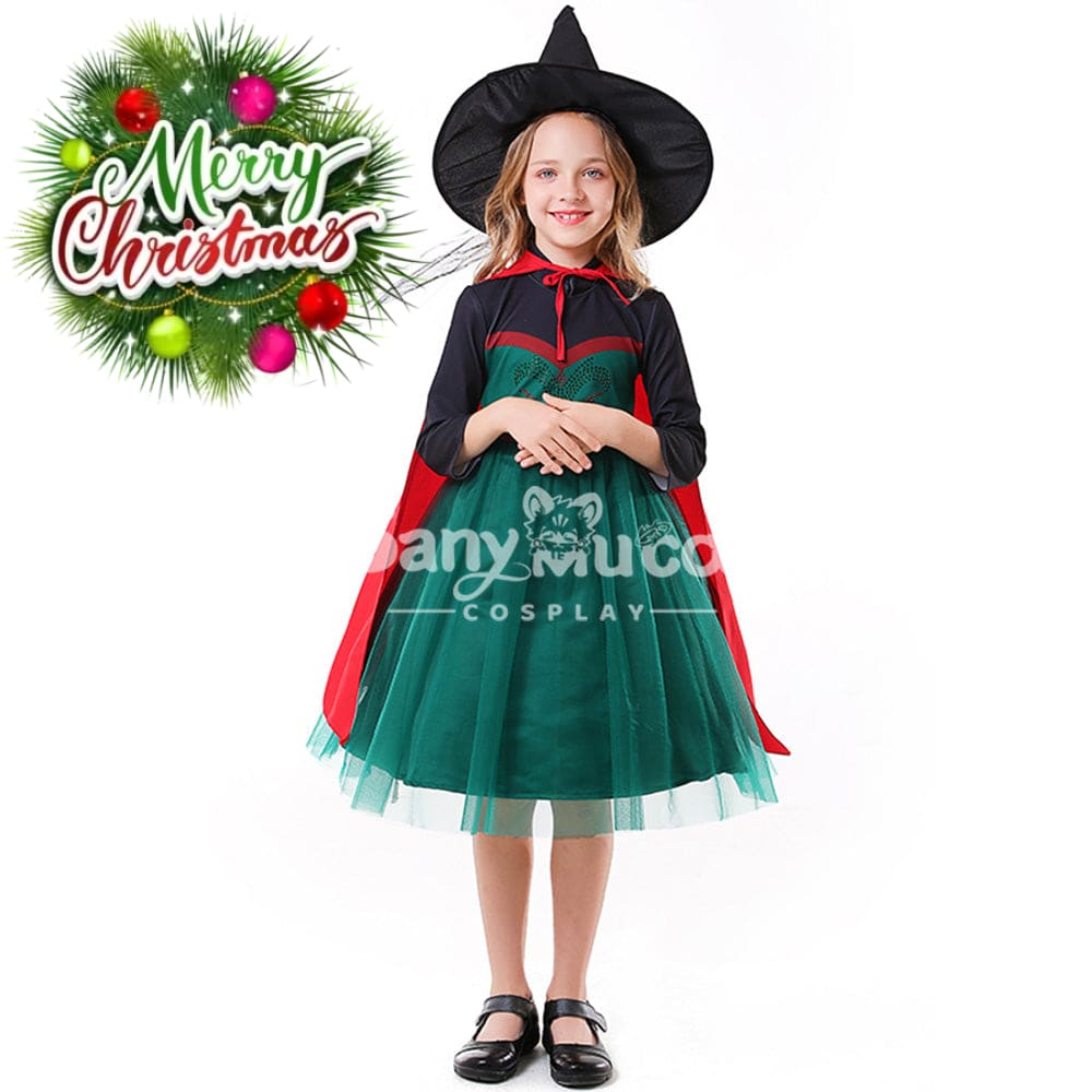 【In Stock】Christmas Cosplay Fairy Queen Costume Kid Size Costumes