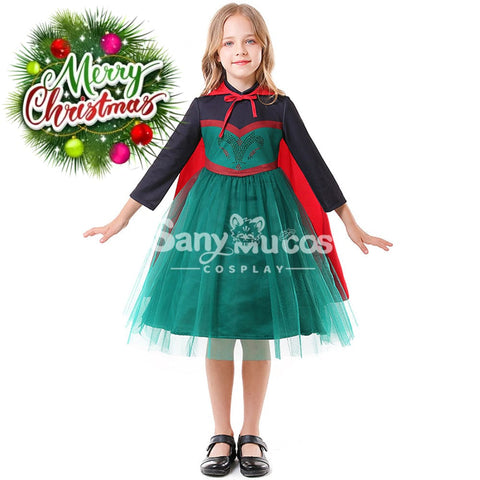 【In Stock】Christmas Cosplay Fairy Queen Costume Kid Size Costumes