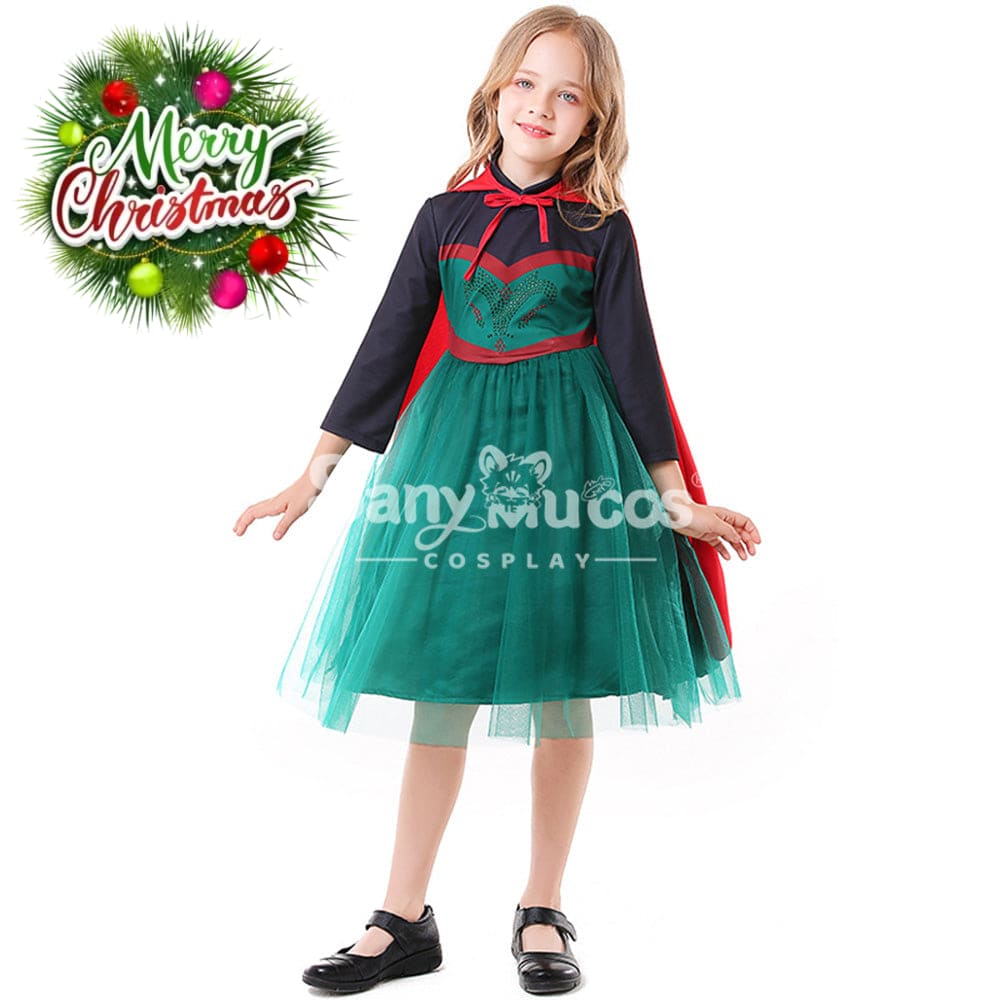 【In Stock】Christmas Cosplay Fairy Queen Costume Kid Size Costumes