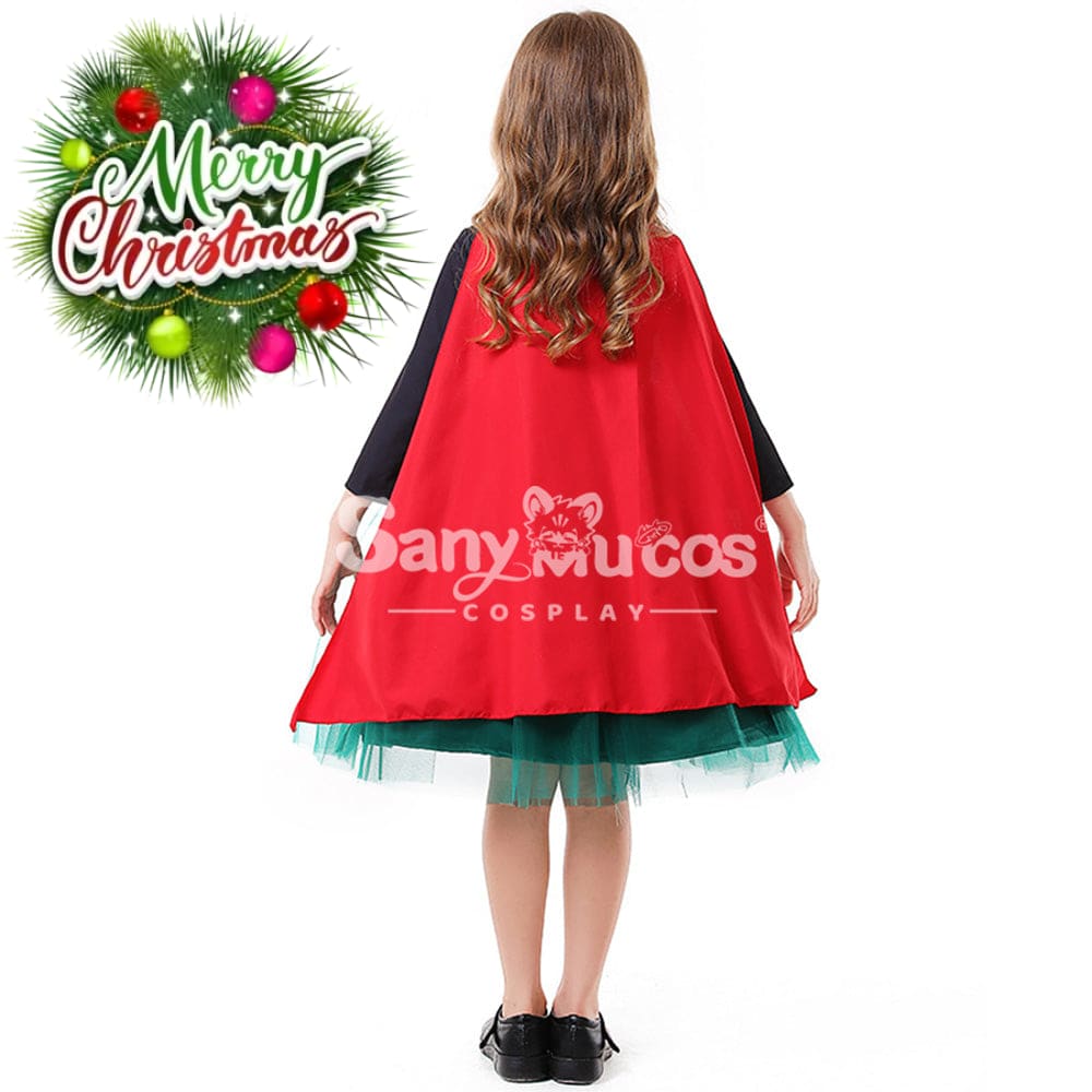 【In Stock】Christmas Cosplay Fairy Queen Costume Kid Size Costumes