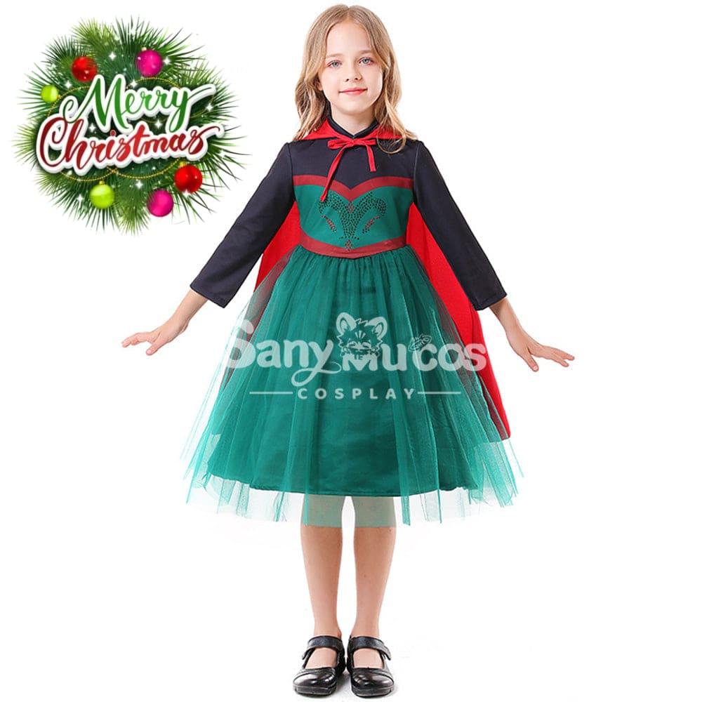 【In Stock】Christmas Cosplay Fairy Queen Costume Kid Size Costumes