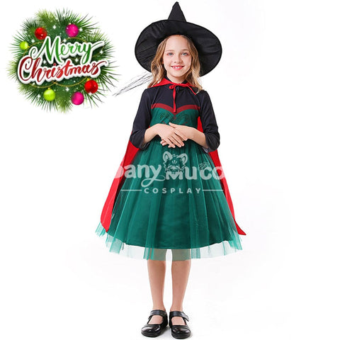 【In Stock】Christmas Cosplay Fairy Queen Costume Kid Size Costumes