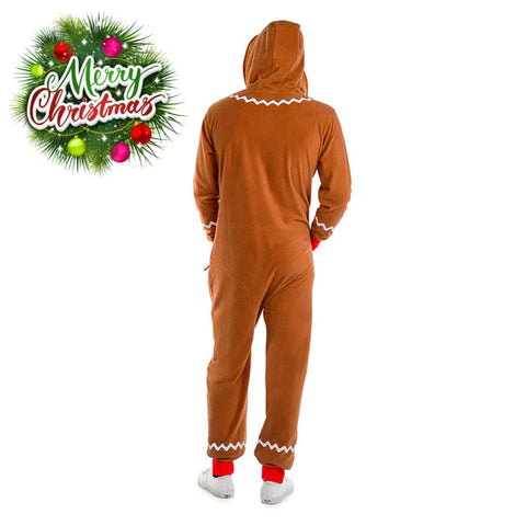 【In Stock】Christmas Cosplay Gingerbread Man Costume Costumes