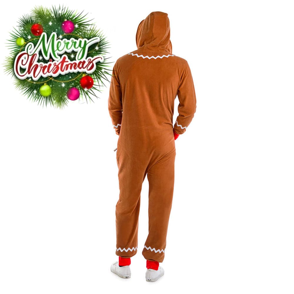 【In Stock】Christmas Cosplay Gingerbread Man Costume Costumes