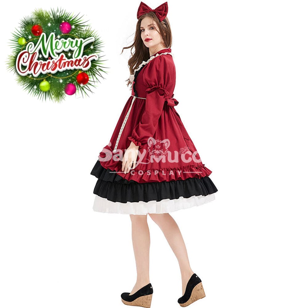 【In Stock】Christmas Cosplay Lolita Witch Costume Costumes