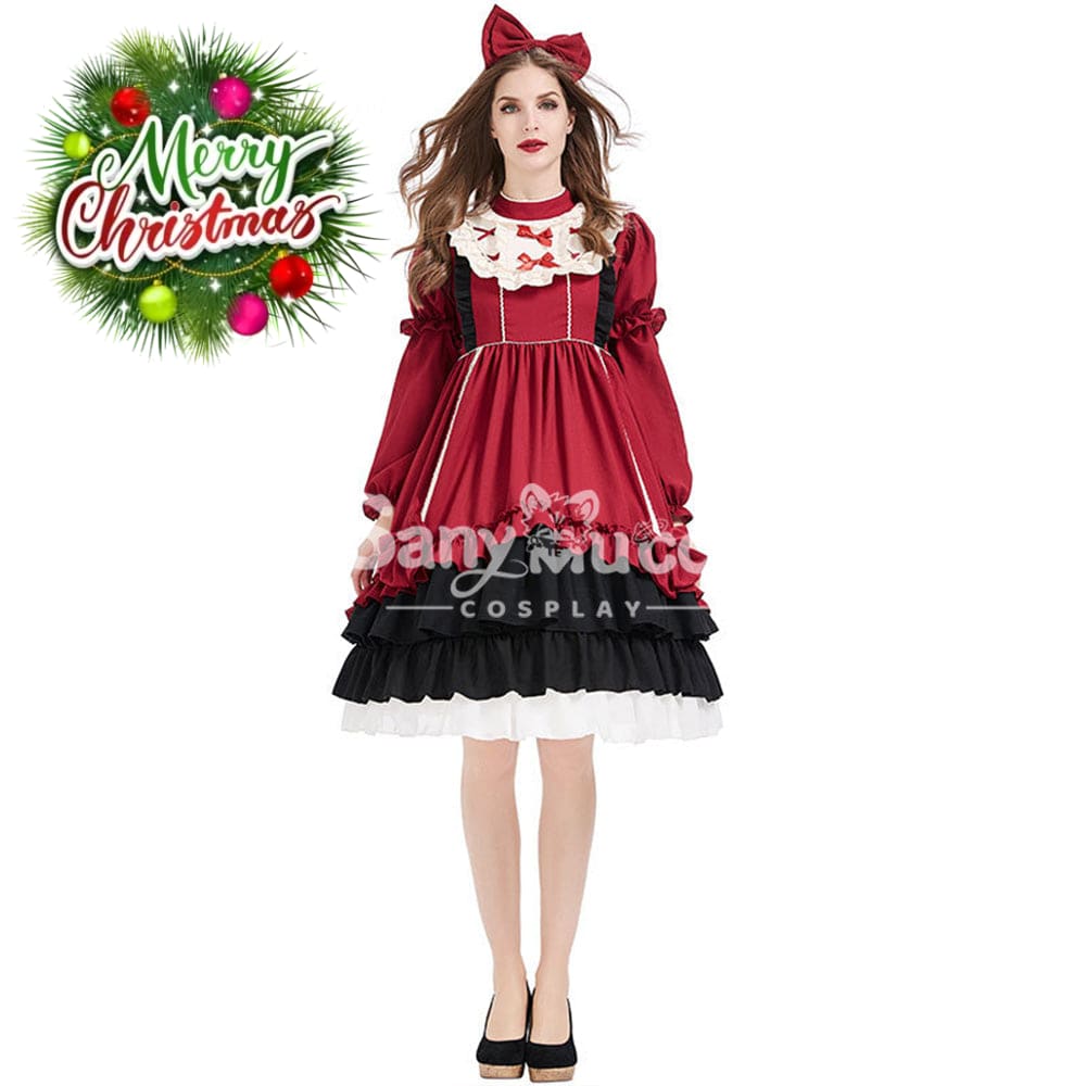 【In Stock】Christmas Cosplay Lolita Witch Costume Costumes