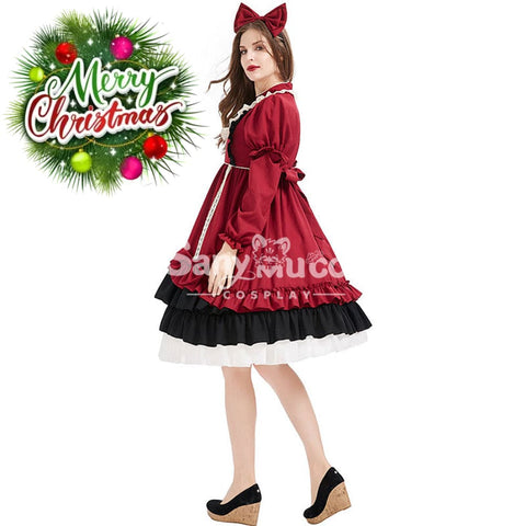 【In Stock】Christmas Cosplay Lolita Witch Costume Costumes