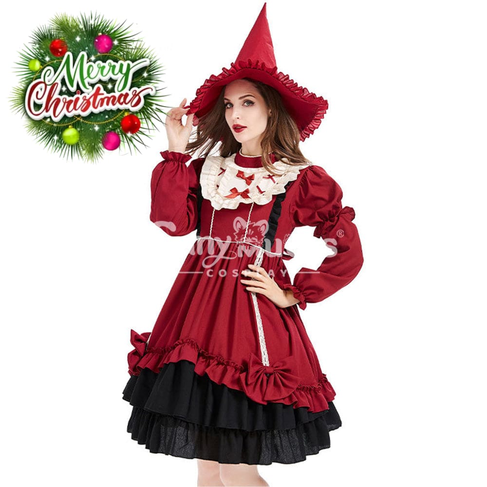 【In Stock】Christmas Cosplay Lolita Witch Costume Prop / Hat Costumes