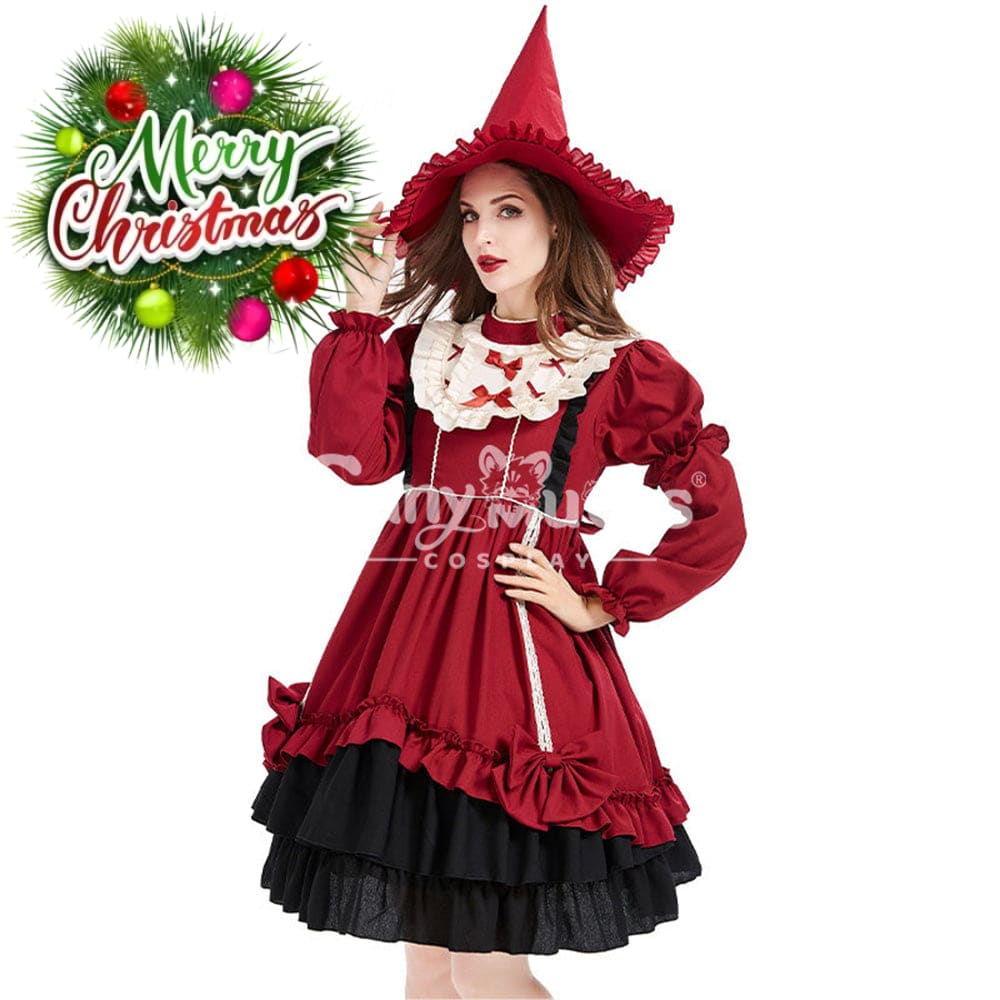 【In Stock】Christmas Cosplay Lolita Witch Costume Prop / Hat Costumes