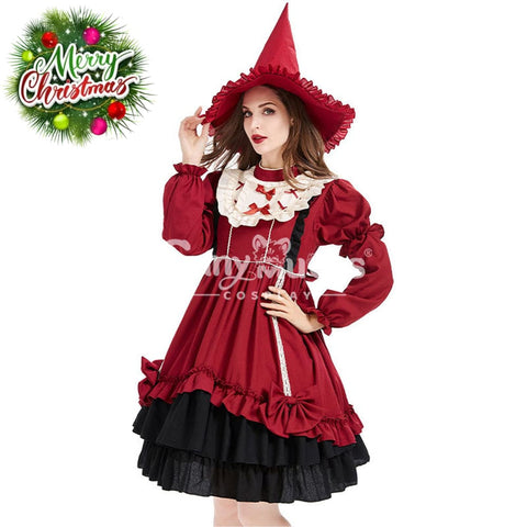 【In Stock】Christmas Cosplay Lolita Witch Costume Prop / Hat Costumes