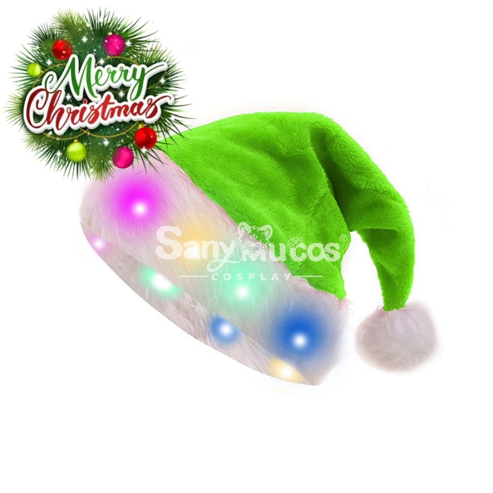 【In Stock】Christmas Cosplay Long Velvet Santa Hat Props Prop