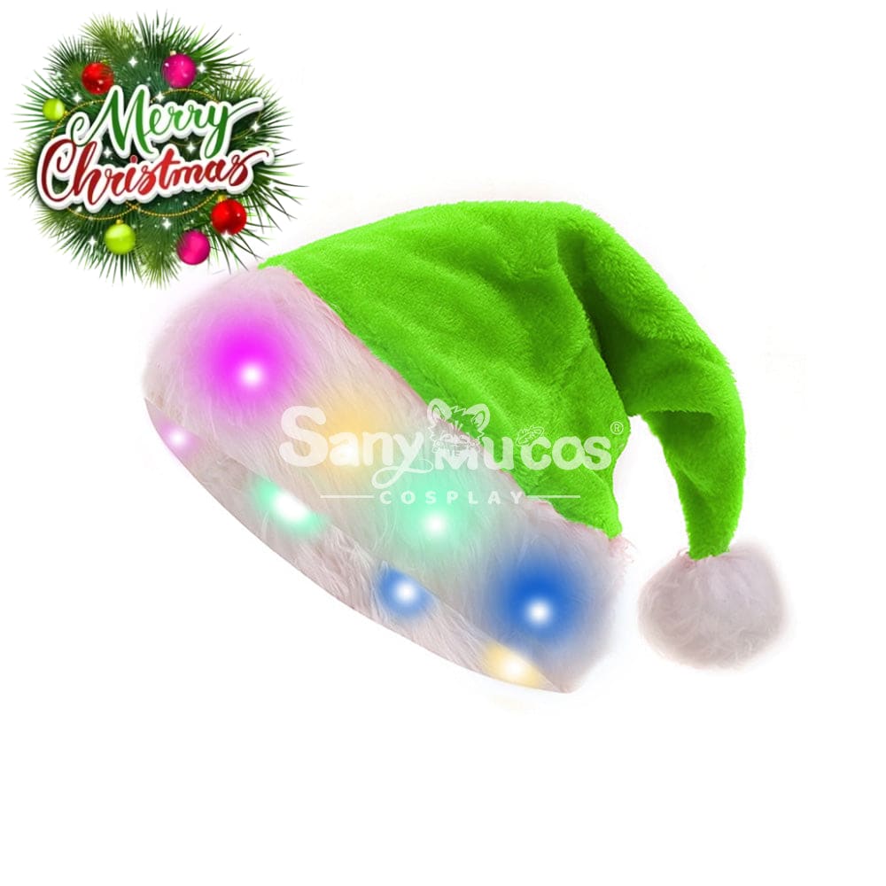 【In Stock】Christmas Cosplay Long Velvet Santa Hat Props Prop