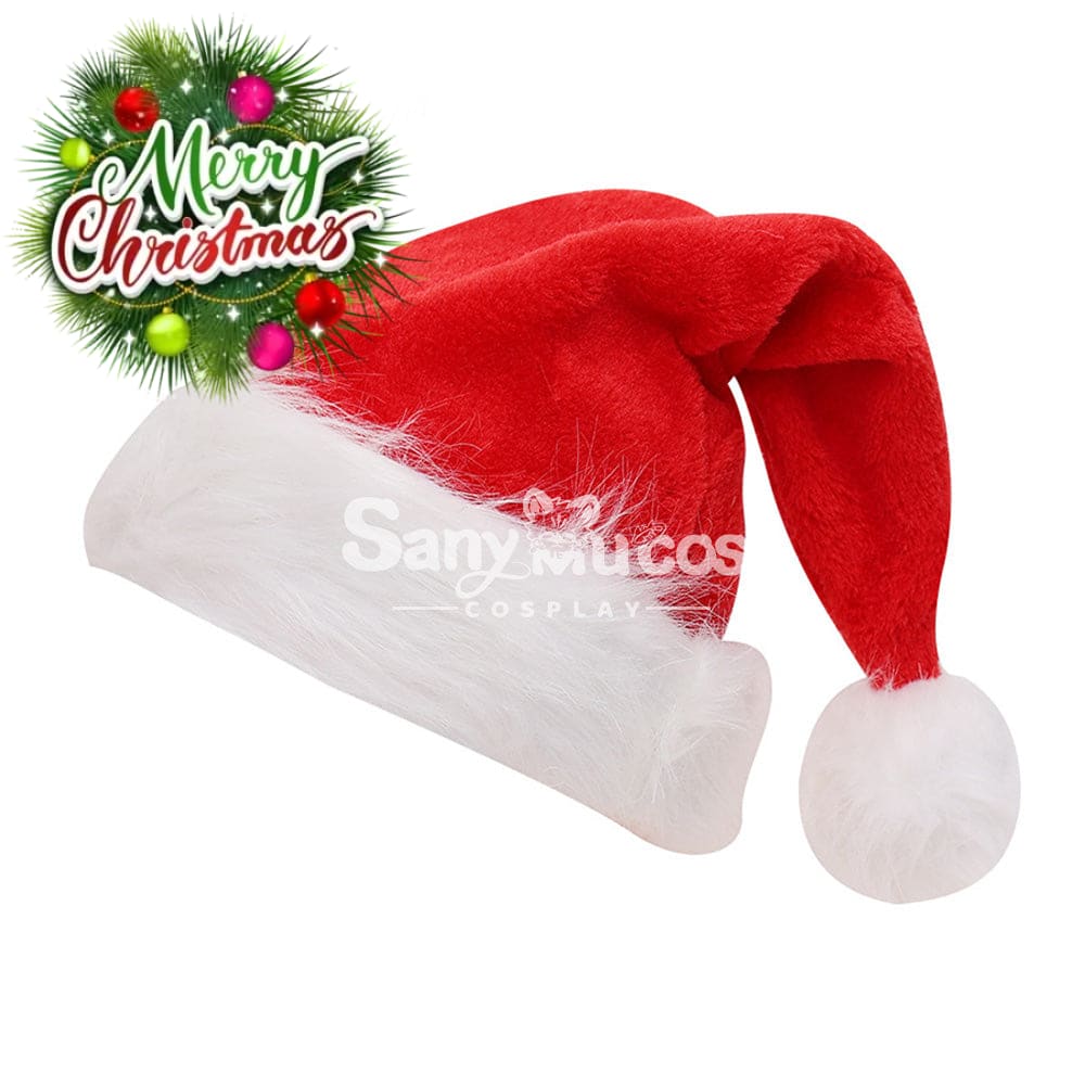 【In Stock】Christmas Cosplay Long Velvet Santa Hat Props Prop