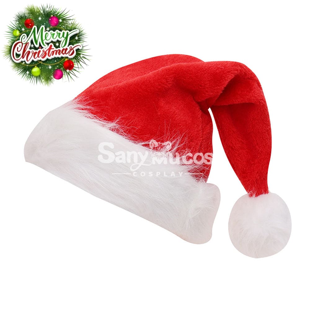 【In Stock】Christmas Cosplay Long Velvet Santa Hat Props Prop