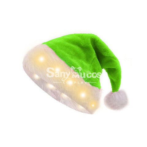 【In Stock】Christmas Cosplay Long Velvet Santa Hat Props Prop