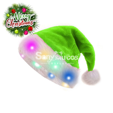 【In Stock】Christmas Cosplay Long Velvet Santa Hat Props Prop