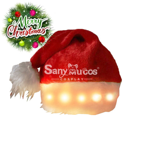 【In Stock】Christmas Cosplay Long Velvet Santa Hat Props Prop