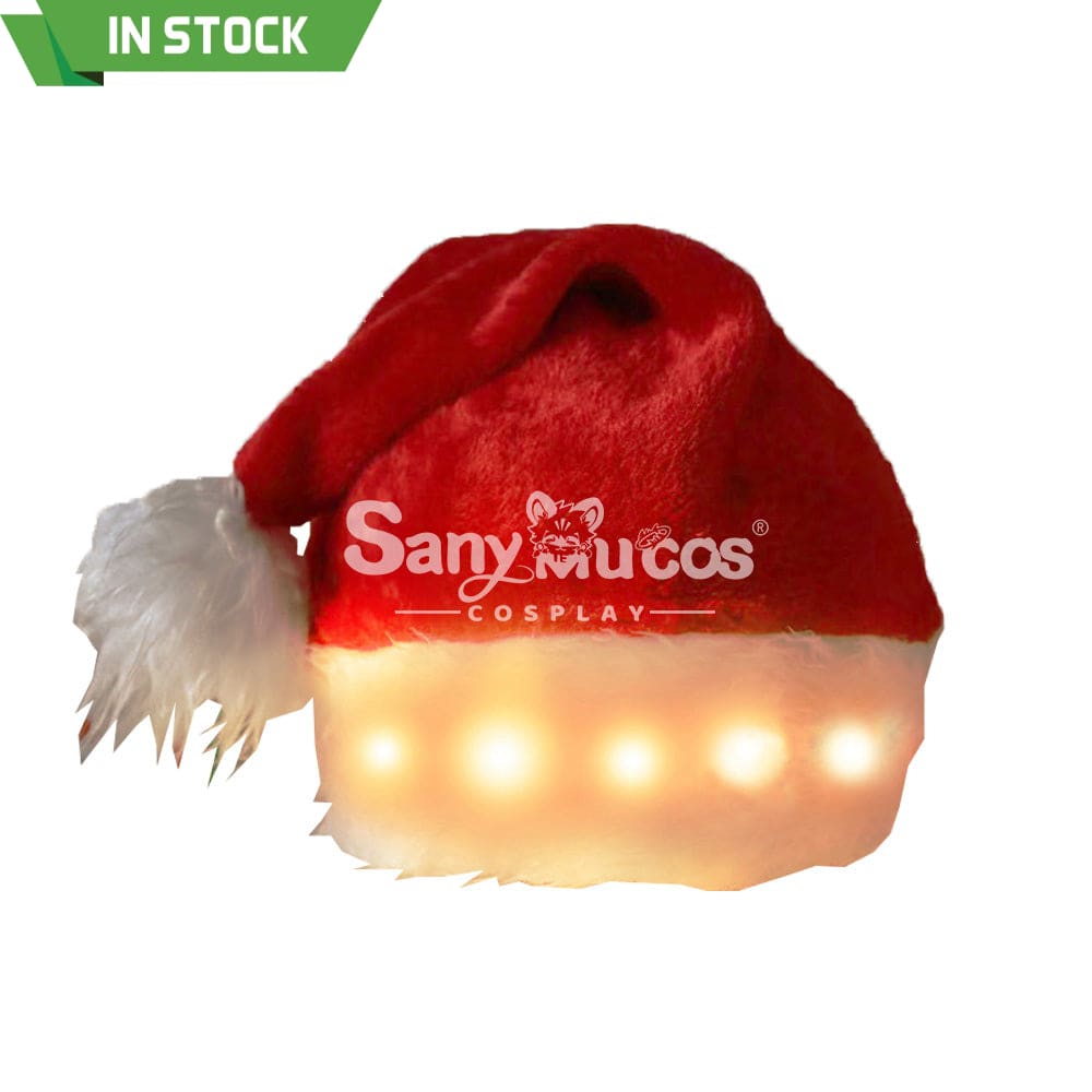 【In Stock】Christmas Cosplay Long Velvet Santa Hat Props Prop
