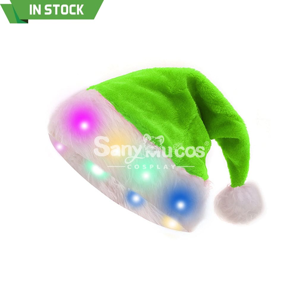【In Stock】Christmas Cosplay Long Velvet Santa Hat Props Prop