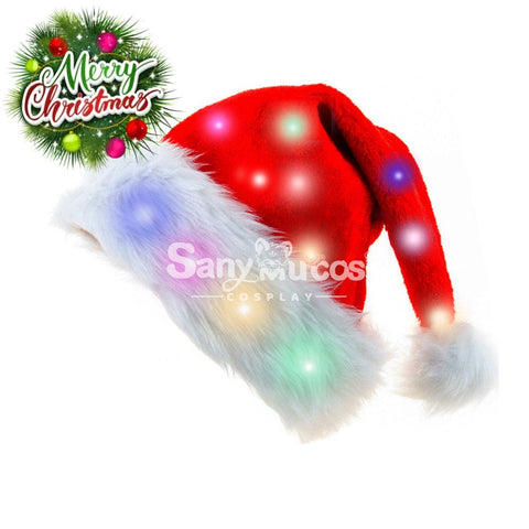 【In Stock】Christmas Cosplay Long Velvet Santa Hat Props Prop