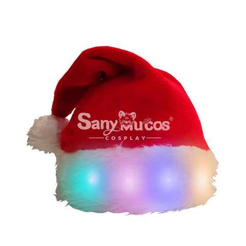【In Stock】Christmas Cosplay Long Velvet Santa Hat Props Prop
