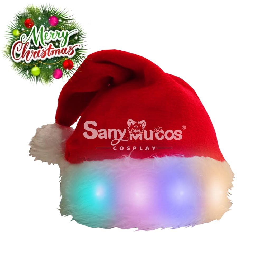 【In Stock】Christmas Cosplay Long Velvet Santa Hat Props Prop