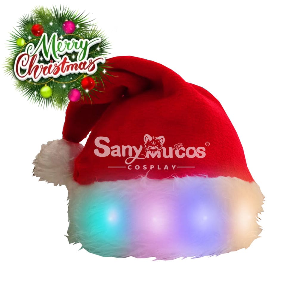 【In Stock】Christmas Cosplay Long Velvet Santa Hat Props Prop