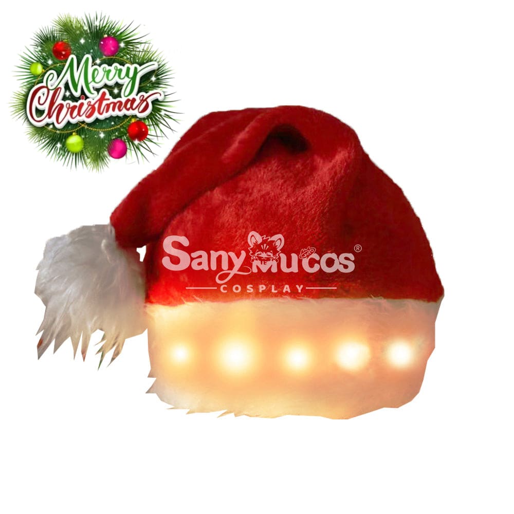 【In Stock】Christmas Cosplay Long Velvet Santa Hat Props Prop