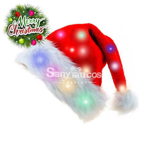 【In Stock】Christmas Cosplay Long Velvet Santa Hat Props Prop