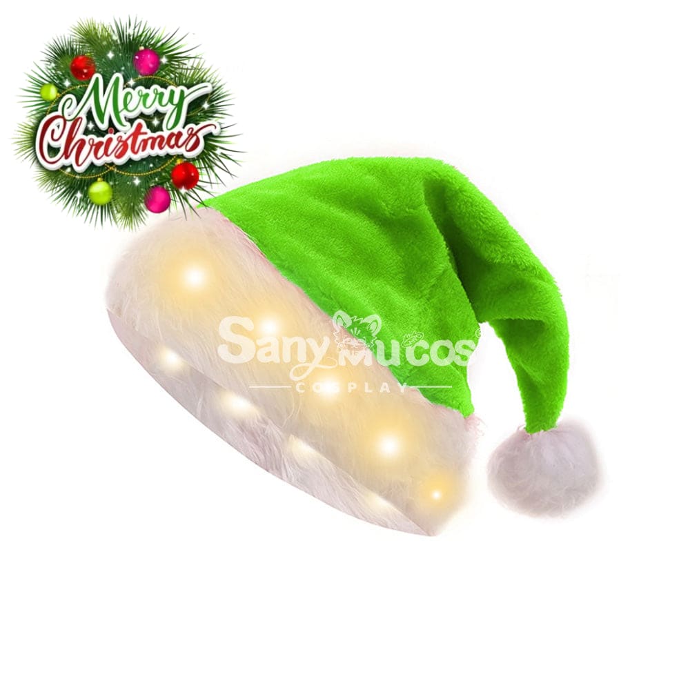 【In Stock】Christmas Cosplay Long Velvet Santa Hat Props Prop