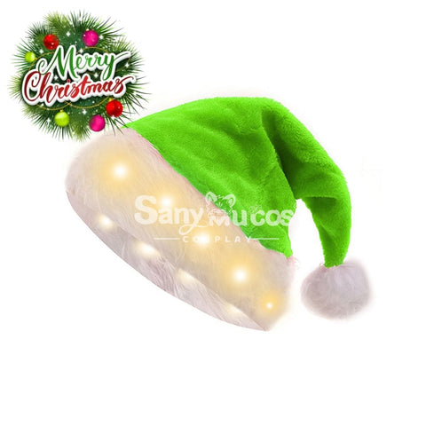 【In Stock】Christmas Cosplay Long Velvet Santa Hat Props Prop