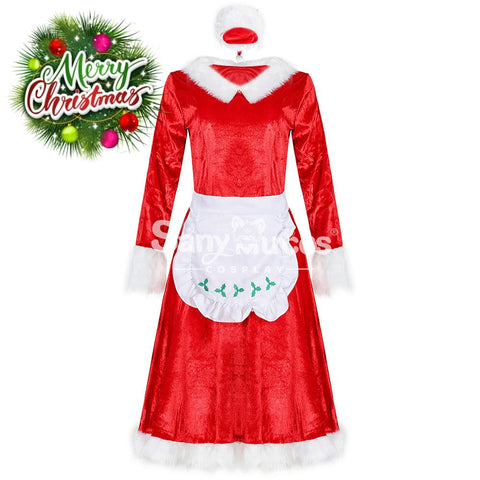 【In Stock】Christmas Cosplay Christmas Maid Costume Costumes