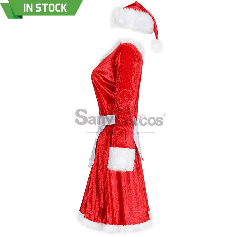 【In Stock】Christmas Cosplay Christmas Maid Costume Costumes