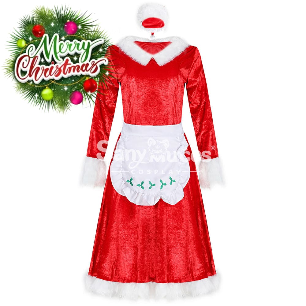 【In Stock】Christmas Cosplay Christmas Maid Costume Costumes